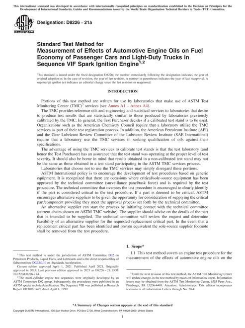 ASTM D8226-21a