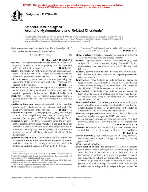ASTM D4790-99