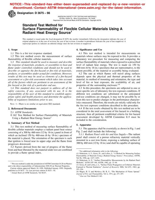 ASTM D3675-98