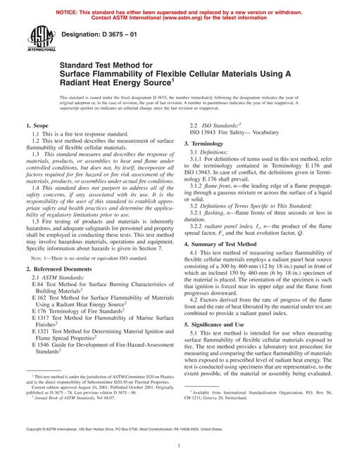 ASTM D3675-01