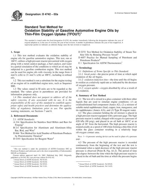 ASTM D4742-02a
